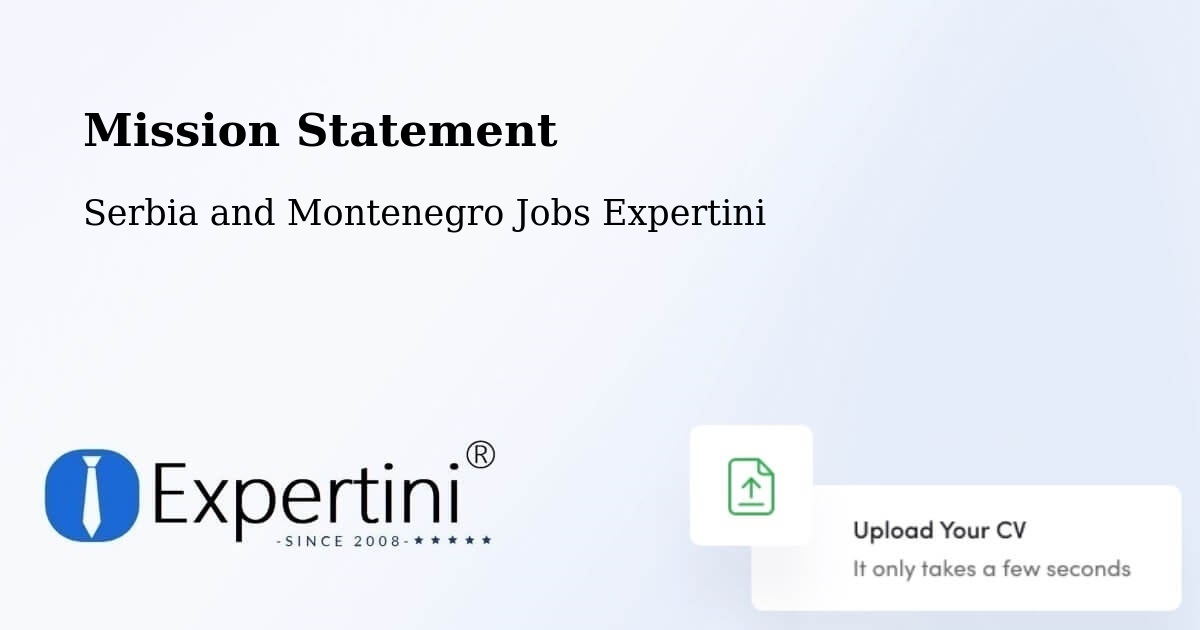 Corporate Mission – Saint Raphaël - Serbia and Montenegro Jobs Expertini